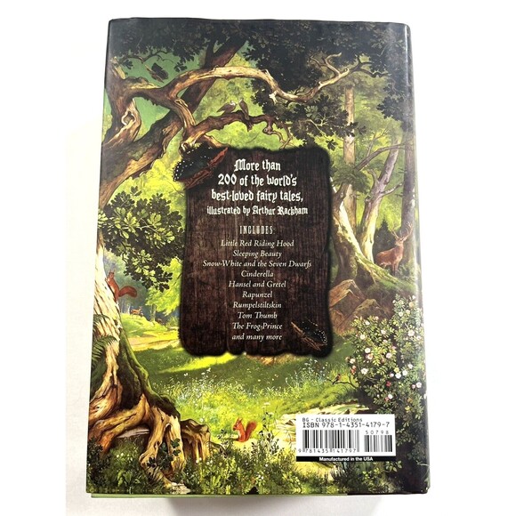 Grimm's Complete Fairy Tales by Brothers Grimm 2012 Hardcover - Picture 2 of 8